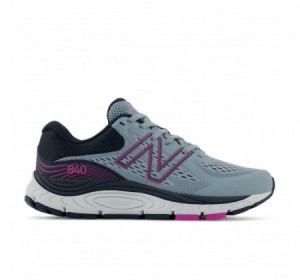 New Balance W840v5 Cyclone Grey & Pink