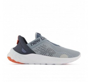 New Balance Fresh Foam Roav RMX slip on grey with orange
