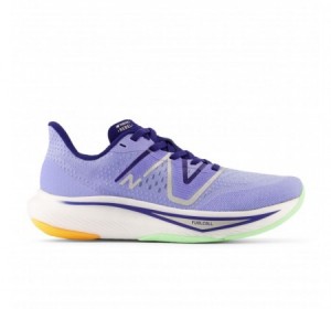Women's New Balance rebel v3 Vibrant Violet with Victory Blue and Vibrant Spring Glo