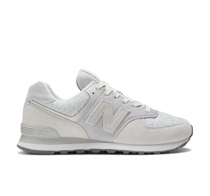 New Balance 574 sneakers in gray and white