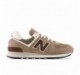 New Balance Unisex 574 Mushroom