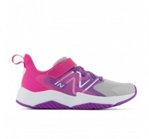 New Balance Kids Rave Run v2 Bungee Lace Purple