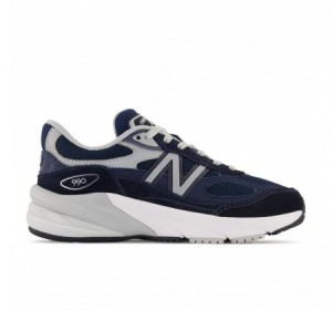 New Balance Little Kids FuelCell 990v6 Navy
