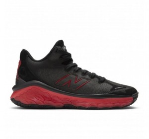 New Balance Fresh Foam BB Black Top & Red Sole