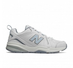 New Balance WX608V5 White and Light Blue