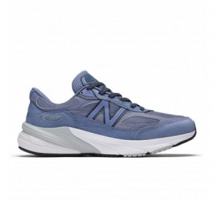 New Balance 990v6 Purple with Navy Unisex Made in USA sneakers