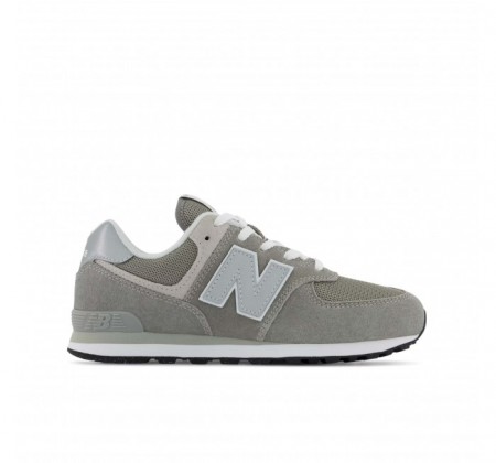 New Balance Big Kids 574 Core Grey