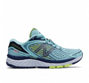 New Balance 860v7 Ozone Blue/Lime Glo