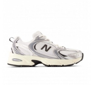 New Balance 530 Silver Metallic Black Cement