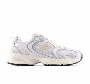 New Balance 530 Silver Metallic with Linen