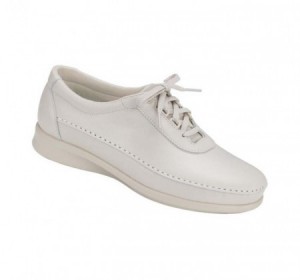 SAS Traveler Athletic Lace Up Bone