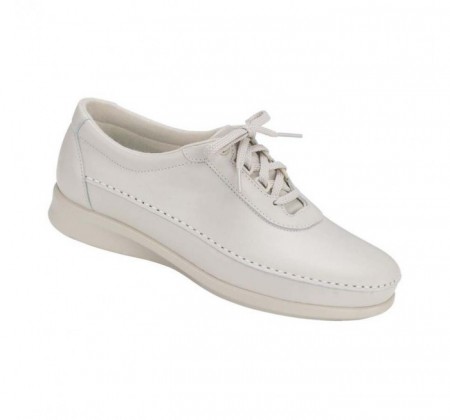 SAS Traveler Athletic Lace Up Bone