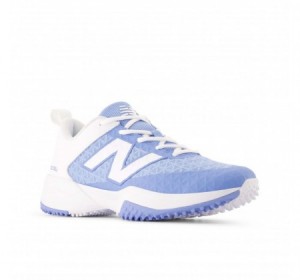 New Balance FuellCell 4040 v8 Turf Trainer team Caroline Blue w/White