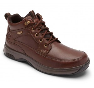 Dunham 8000 Waterproof Mid Boot Dark Brown