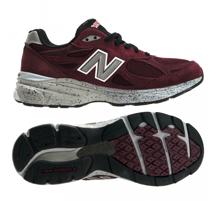 New Balance Men's 990v3 Burgundy: M990BU3 - A Perfect Dealer/NB