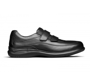 Aravon Flora Black Velcro Casual Shoes