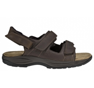 Dunham St. Johnsbury 3-strap sandal brown