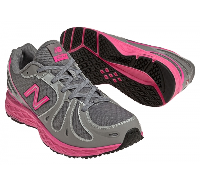 New Balance Kids 890v3 Grey/Pink: KJ890GPG - A Perfect Dealer/New Balance