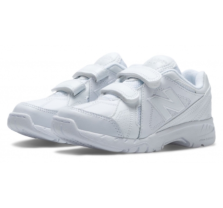 new balance white velcro sneakers