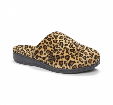 Vionic Gemma Mule Tan Leopard Vionic Gemma Mule Tan Leopard