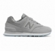 New Balance 574 Luxe Reptile Silver Mink