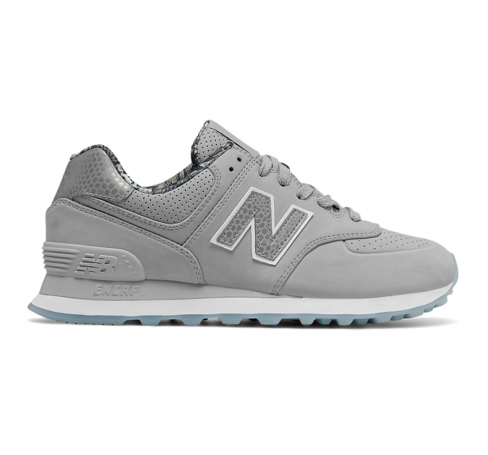 cocina Centralizar Caballero amable New Balance 574 Luxe Reptile Silver: WL574SYA - A Perfect Dealer/NB