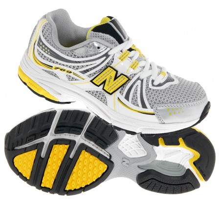 new balance kids yellow