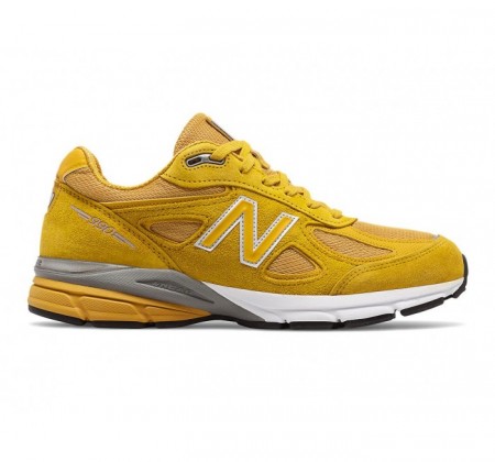 new balance 990 grade school yellow