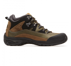Dunham Cloud 6630G hiking boots Green/Brown/Black