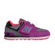 New Balance Kids Velco 574 Outside In Purple