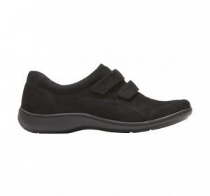 Aravon Bromly Black Suede