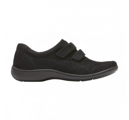 Aravon Bromly Black Suede