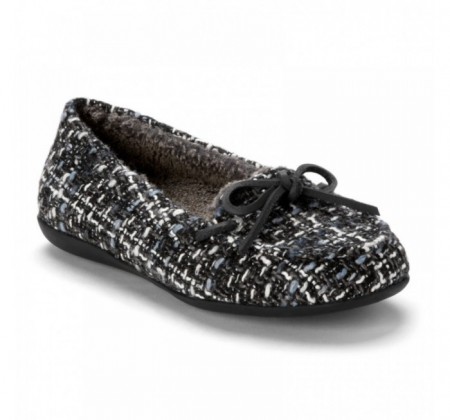 Vionic Ida Slipper Black/Grey Vionic Ida Slipper Black/Grey