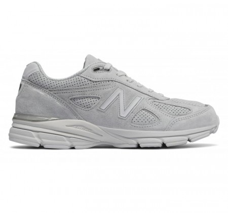 new balance 990v4 grey white