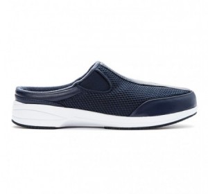 Propet Washable Walker Slide Navy