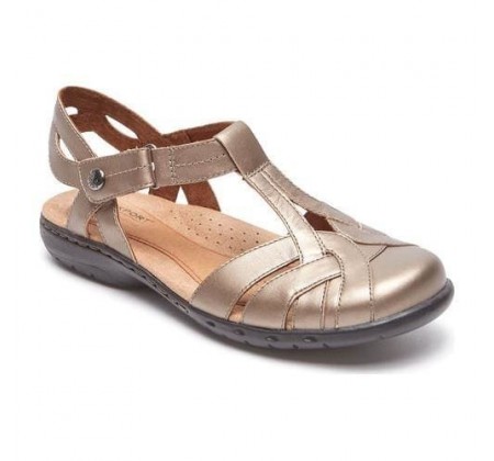 Rockport Cobb Hill Penfield T Strap Metallic Rockport Cobb Hill Penfield T Strap Metallic