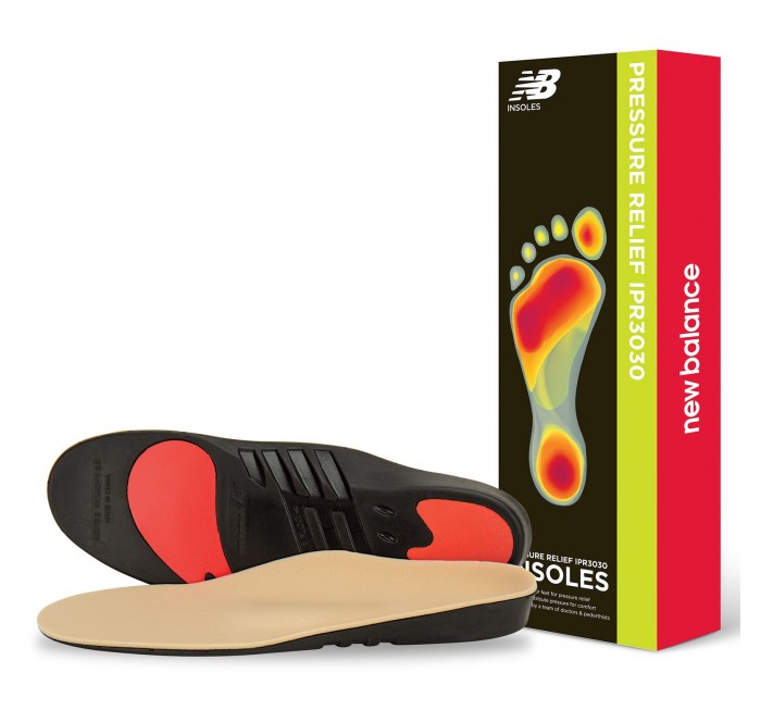 new balance ipr3030 pressure relief insoles with metatarsal pad