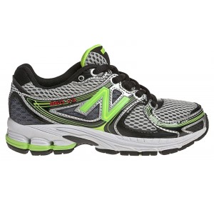 New Balance Kids 860v3 Green/Black/Silver