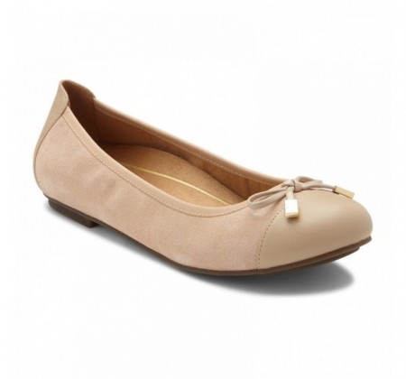 Vionic Minna Ballet Flat Sand Vionic Minna Ballet Flat Sand