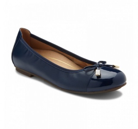 Vionic Minna Ballet Flat Navy Vionic Minna Ballet Flat Navy