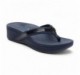 Vionic High Tide Platform Sandal Navy