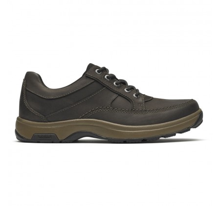 Dunham Midland Waterproof Oxford Brown Nubuck