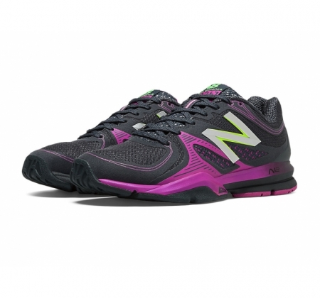 New Balance 1267 black & purple/pink trainer