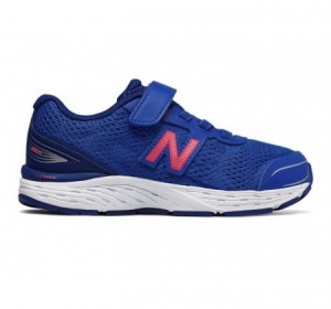 New Balance Kids 680v5 Hook and Loop Pacific