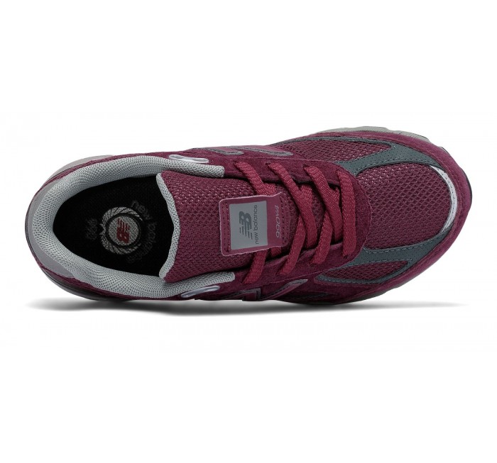 New Balance Grade-school 990v4 Burgundy 