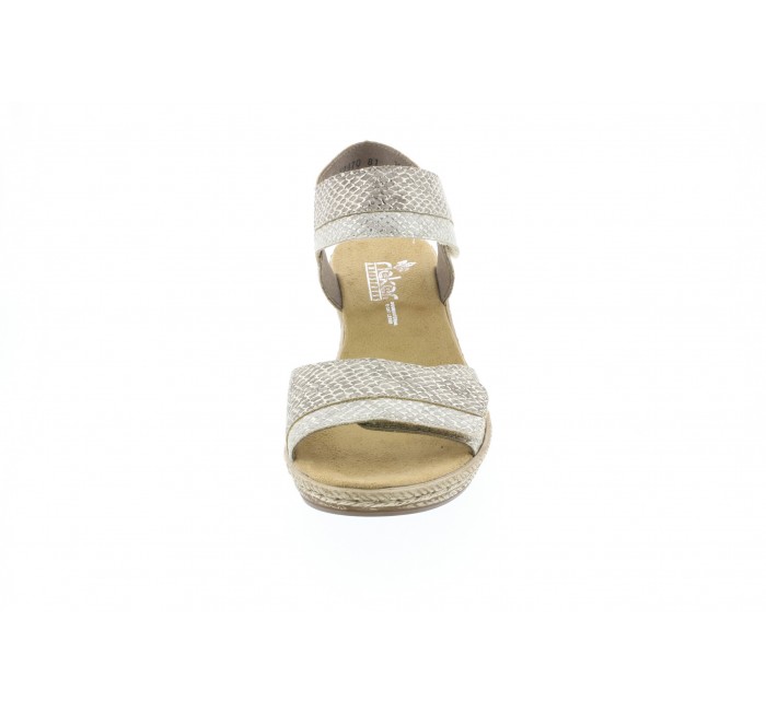 Rieker Fanni Metallic Wedge 62470 64 A Perfect Dealer Rieker