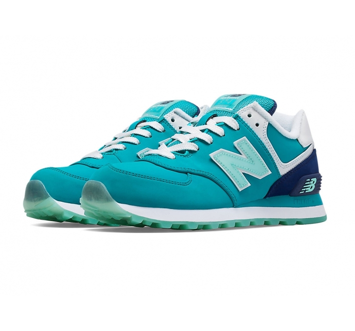 new balance 574 light blue