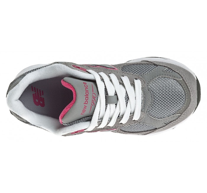 New Balance Little Kids 990 Grey/Pink: KJ990GPP - A Perfect Dealer/NB