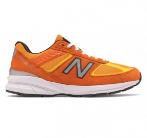 New Balance 990v5 Orange Hi Lite