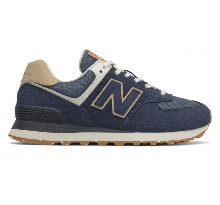 New Balance WL574 Wl574en Navy Grey Wl574en